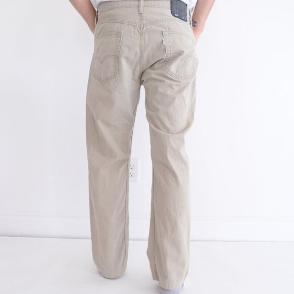 The Levi's 514 Tan Straight Leg Pants, size 32x29 - Picture 2 of 11